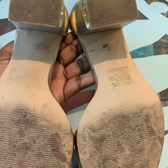 ASOS Gold Heels - Picture 4 of 4